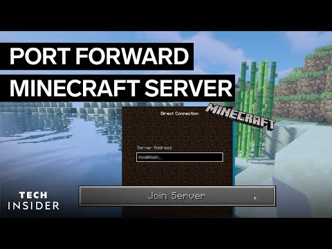 How To Port Forward A Minecraft Server