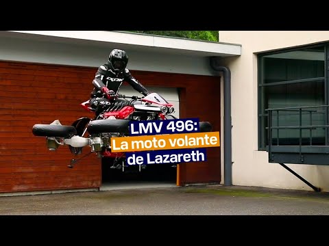 Ludovic Lazareth nous dévoile les secrets de sa moto volante
