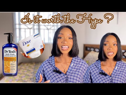 4 Brightening & Cleansing Bodywashes | is it worth the hype ? |#Showerroutine #drteals #dove