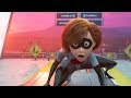 Incredibles 2 2018 Elastigirl Saves The Train Scene HD