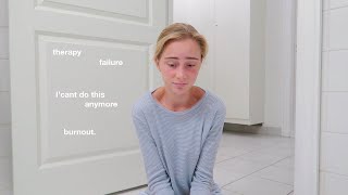 Taking a break *my worst mental health*