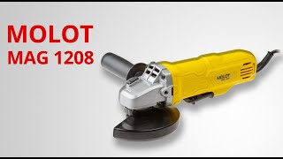 Angle grinder MOLOT MAG 1208