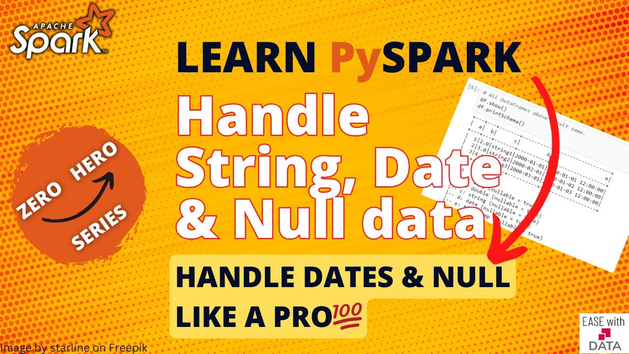 08 Working with Strings, Dates and Null | Regex Replace | Convert string to date | Transform NULL