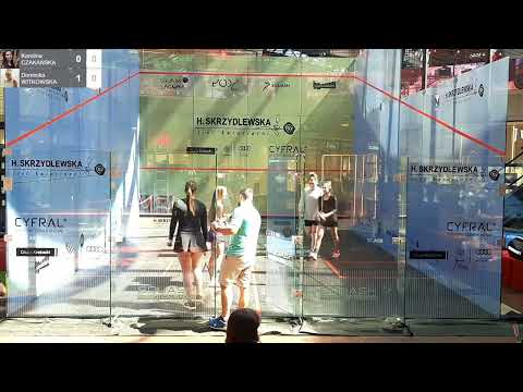 Karolina Czakańska - Dominika Witkowska PSA Mistrzostwa Polski Seniorów H. Skrzydlewska (IMP) 2022