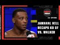 Jamahal Hill reacts to his knockout of Johnny Walker | UFC Post Show