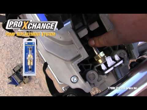 Change your GX21 pump quick and simple with ProXChange