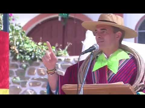 RODRIGO PAZ EN SUCRE "ME HAN REGALADO DOS LAZOS. UNO PARA CORRETEAR CORRUPTOS"