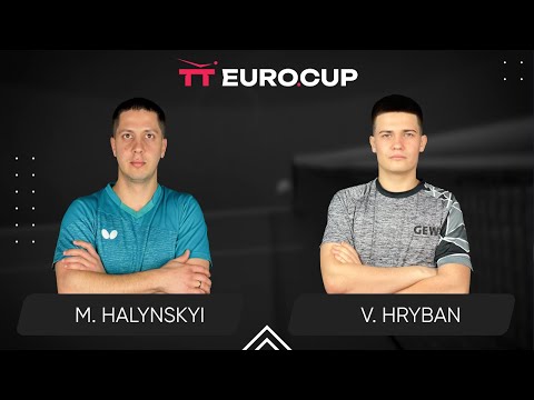 16:45 Mykola Halynskyi - Vadym Hryban 12.09.2024 TT Euro.Cup Ukraine Elite. TABLE 3