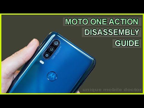 Moto One Action Xt2013 Disassembly Guide video||How To Disassemble Motorola One Action||