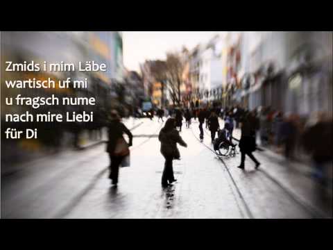 I stah vor em Chrütz