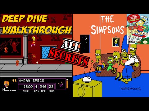 Bart vs The Space Mutants {NES} ALL SECRETS & HIDDEN ITEMS