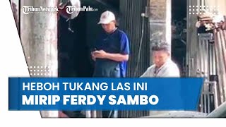 VIRAL!!! Tukang Las Wajahnya Mirip Ferdy Sambo, Begini Penjelasan Pemilik Bengkel