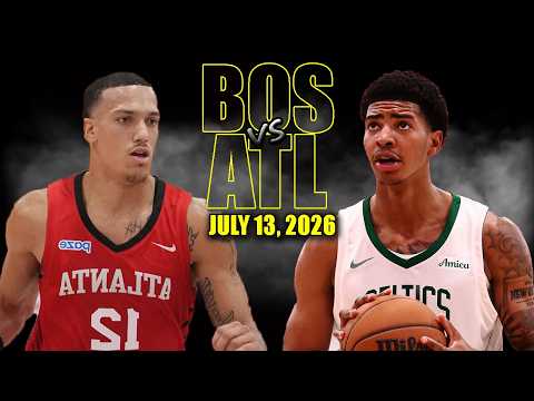 Boston Celtics vs Atlanta Hawks Full Game Highlights - July 13, 2026 | NBA Summer League