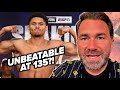 EDDIE HEARN SAYS SHAKUR STEVENSON IS UNBEATABLE AT 135; PICKS HANEY TO HANDLE LOMACHENKO