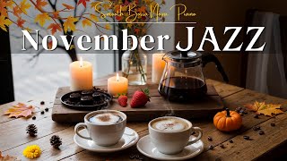 Download lagu [Positive November Jazz] ☕🍂 Smooth Bossa Nova Piano & Elegant Cafe Music for Study, Work & Relax mp3