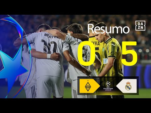 Kairat 0-5 Real Madrid (UCL 2025/26)