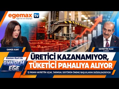 Üretici Kazanamıyor, Tüketici Pahalıya Alıyor! Tarımda Sorun Nerede? | Hayrettin Uçak | Gündem Ege