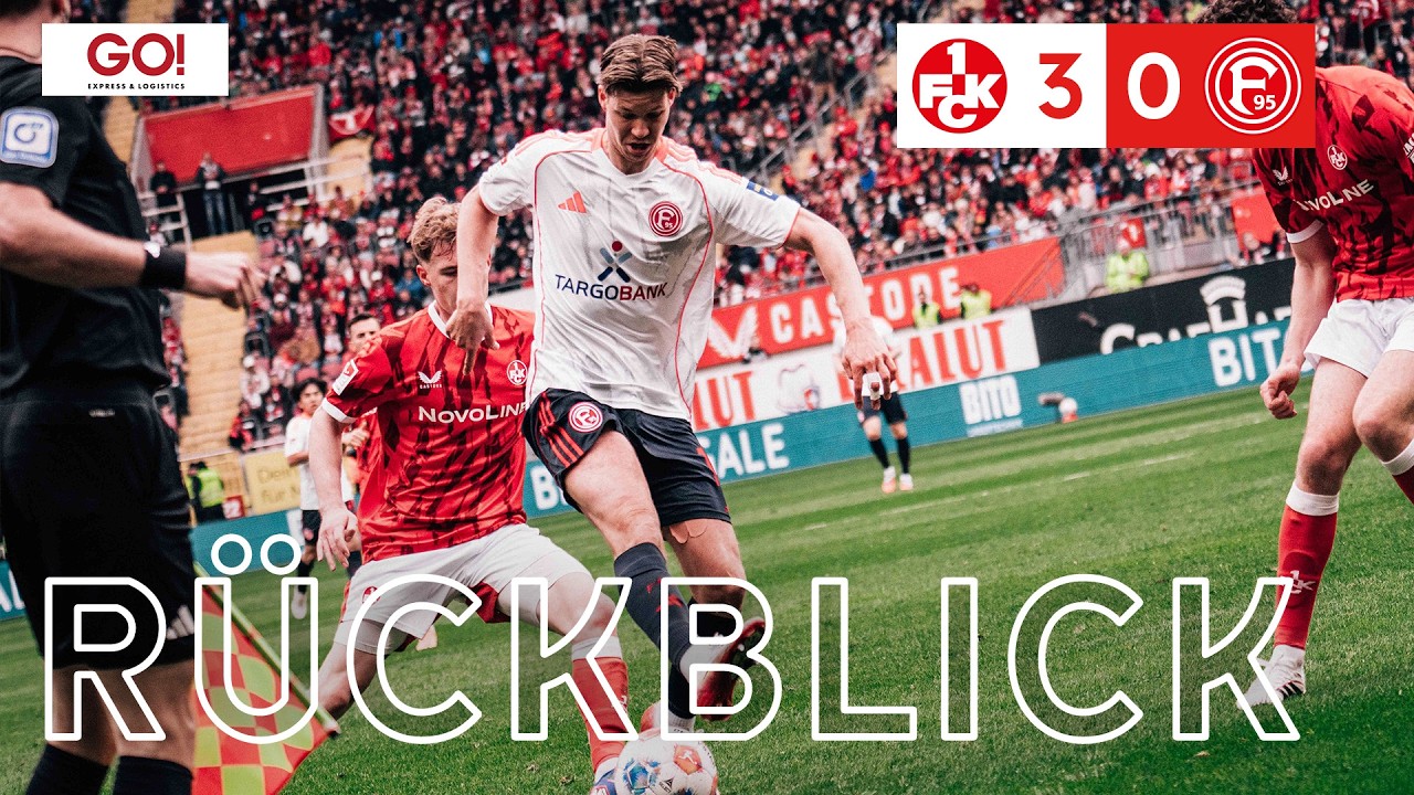 RÜCKBLICK | 1. FC Kaiserslautern vs. Fortuna Düsseldorf 3:0 | Niederlage auf dem Betze