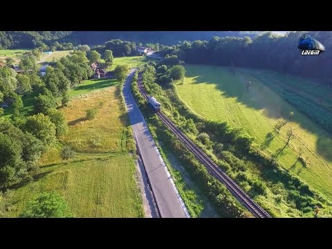 [Drone&2Cam] DA 60-1641-4 RO-VTS in Defileul Crisului Repede`s Canyon pe Apus/on Sunset 10 July 2016