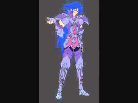 Flash painting Gemini Sapuris Saga - Saint Seiya