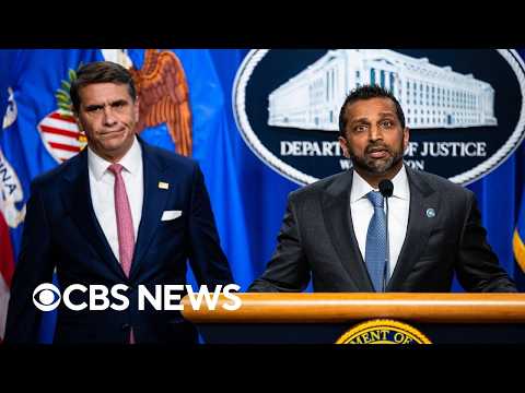 Watch Live: Trump officials on efforts to eliminate Jalisco cartel | CBS News