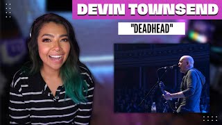 SINGER REACTS | FIRST TIME REACTION to DEVIN TOWNSEND &quot;DEADHEAD&quot;