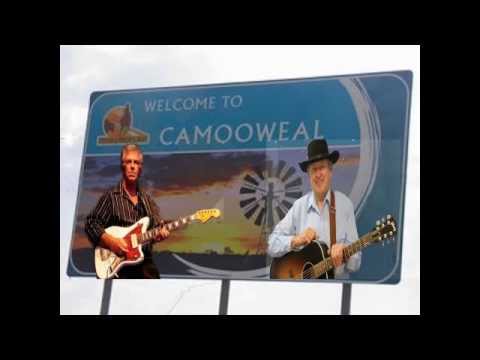 Lindsay Butler and Peter Simpson.  Camooweal