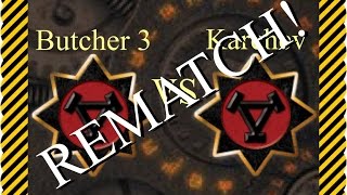 Warmachine &amp; Hordes battle report - Khador vs Khador (Butcher Unleashed vs Karchev) REMATCH!