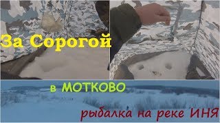 Рыбалка на реке иня зимняя