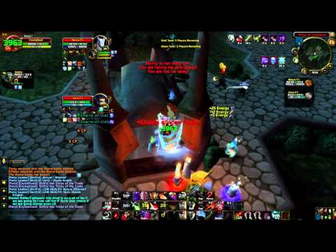 Rogue Hunter vs Shaman Death Knight 1