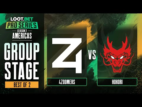 4 Zoomers vs Hokori Game 1 - Pro Series 7 AM: Group Stage w/ KMart & ET
