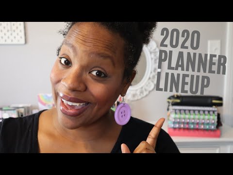2020 Planner Line Up Planningdayeve