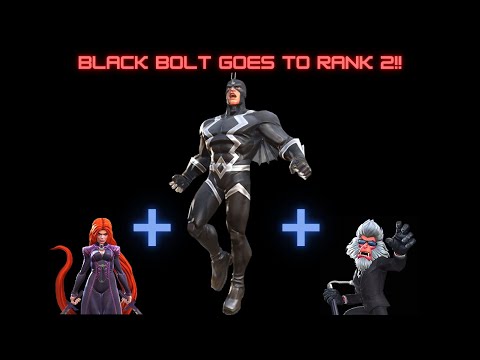 BLACK BOLT GOES TO RANK 2!!