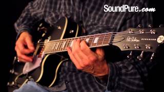 Video thumbnail for Reverend Pete Anderson Signature PA-1 Hollow Body Electric Guitar by soundpurestudios