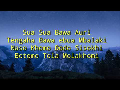 LAGU NIAS SUA SUA VOC. ROCKY DUHA VERSI KARAOKEAN