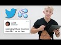 WONHO Reads Thirst Tweets