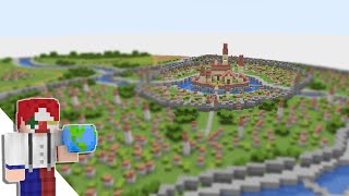 【マイクラ】1時間で『国』を作れ!! 無茶ぶり建築バトル【マインクラフト】