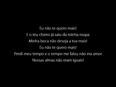 Eu Não Te Quero Mais - Rafael Passos