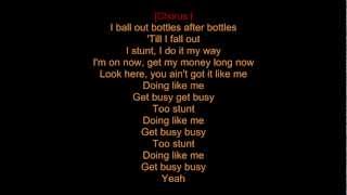 50 Cent - Get Busy (feat. Kidd Kidd) Lyrics (On Screen)