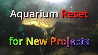 Aquarium Reset for New Projects