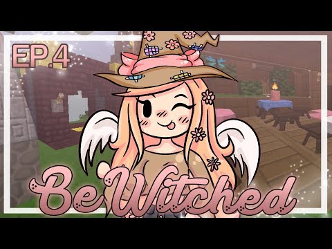 CREATING MY FIRST MAGIC SPELL! | Minecraft BeWitched | EP. 4 (Minecraft Witch Modded SMP)