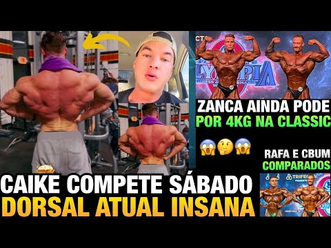 CAIKE MOSTRA DORSAL INSANA -  ZANCA VAI EVOLUIR MUITO + BRANDÃO X CBUM