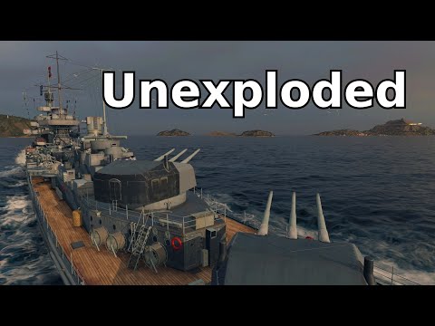 Unexploded (World of Warships Nürnberg Replay & Cruiser Practices)