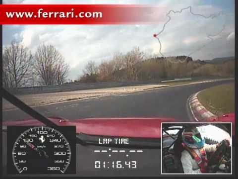 FERRARI 599XX - Onboard on the Nurburgring