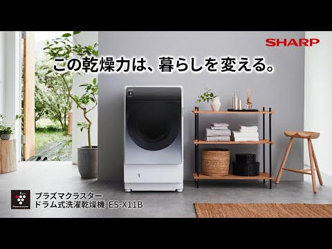 ドラム式洗濯乾燥機 クリスタルシルバー ES-X11B-SL [洗濯11.0kg ドラム式洗濯乾燥機 クリスタルシルバー ES-X11B-SL [洗濯11.0kg