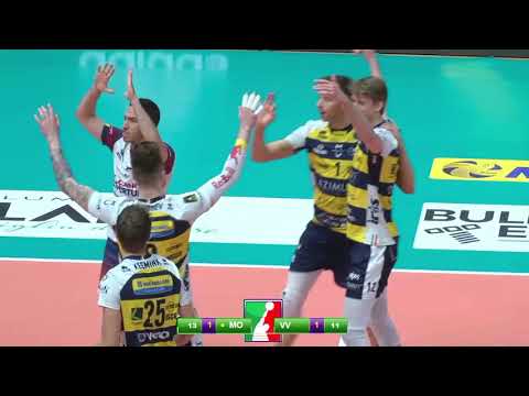 #SuperLega, gli highlights di Azimut Leo Shoes Modena-Tonno Callipo Calabria Vibo Valentia
