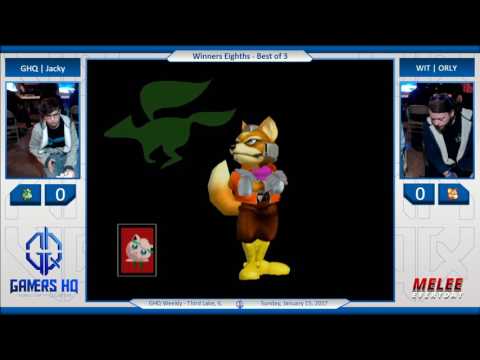 GHQ Weekly [1/15/17] - WIT | ORLY (Fox) vs. GHQ | Jacky (Jigglypuff) - SSBM - Winners Eighths