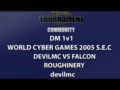 UT2004 DM 1v1 - WCG 2005 SEC - devilmc vs Falcon - Roughinery - devilmc