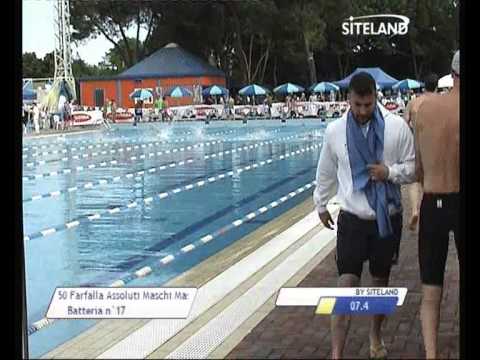 Serie 6 dei 50 Farfalla  Assoluti Maschi Master - 13 Memorial Andrea Bettiol