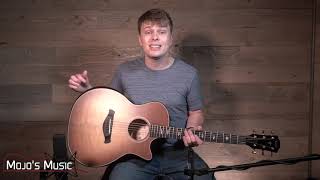 Video thumbnail for Taylor 614ce Builder's Edition by Mojo's Music